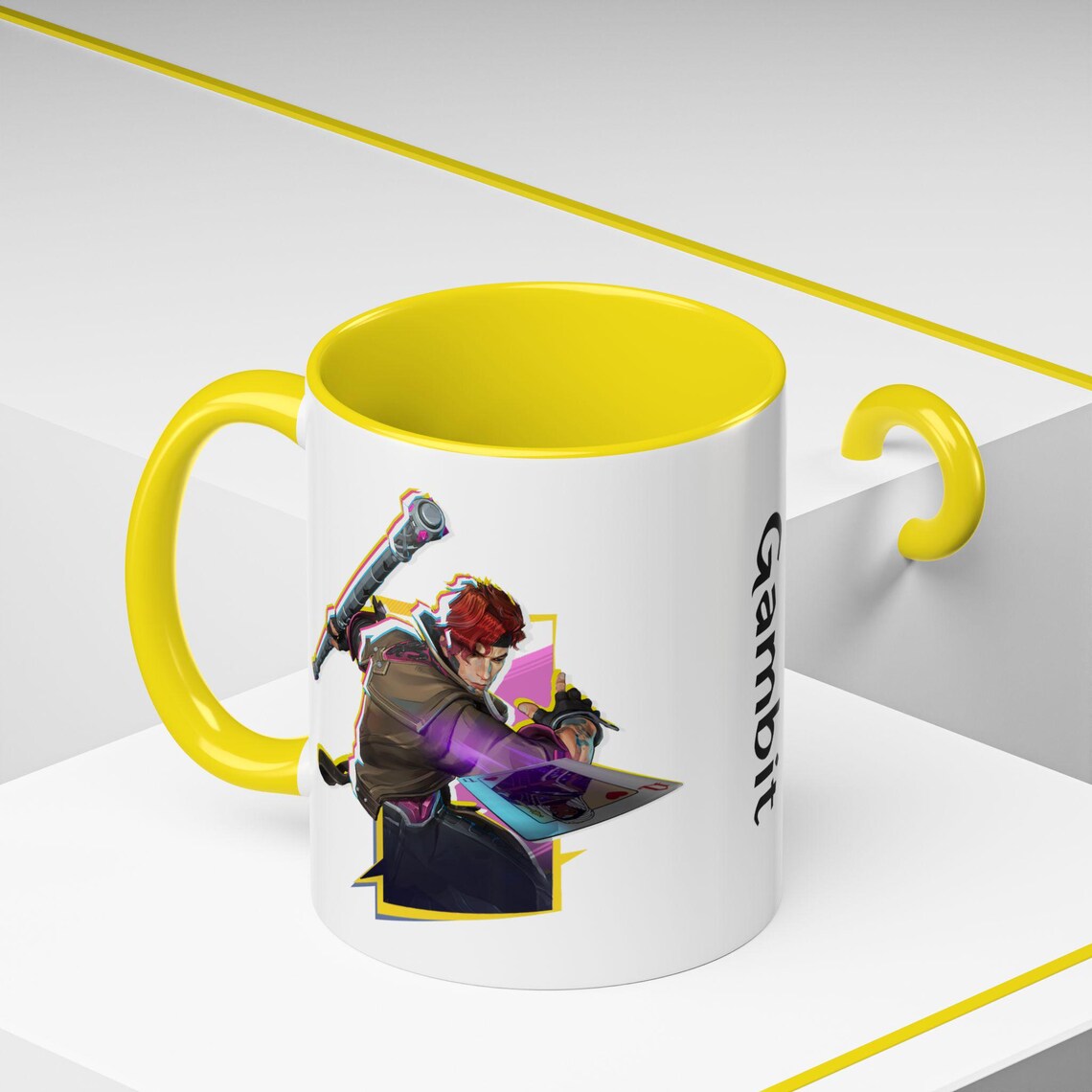 Accent Rivals Gambit Xmen Marvel Rivals Accent Coffee Mug (11oz) - Etsy Canada