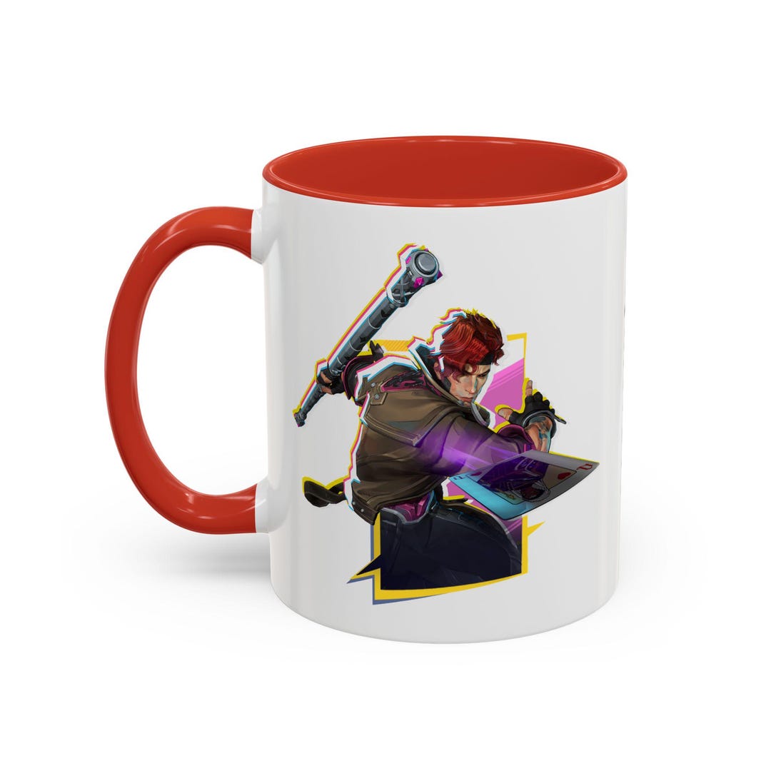 Accent Rivals Gambit Xmen Marvel Rivals Accent Coffee Mug (11oz) - Etsy