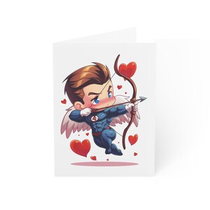 Mr Fantastic Reed Richards Valentijnsdag Marvel Rivals-kaart