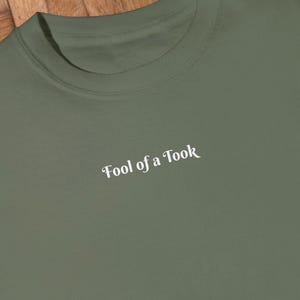 Comfort Colors Fool of a Took T-shirt, LOTR Inspired Unisex Shirt, Vintage Dye Tee, Tolkien Fan Gift, Hobbit Graphic Shirt