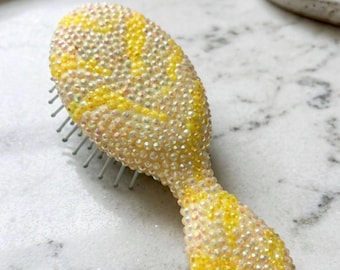 Mini Escova com Brilho | Tamanho Viagem | Escova de Cabelo de 12,7 cm