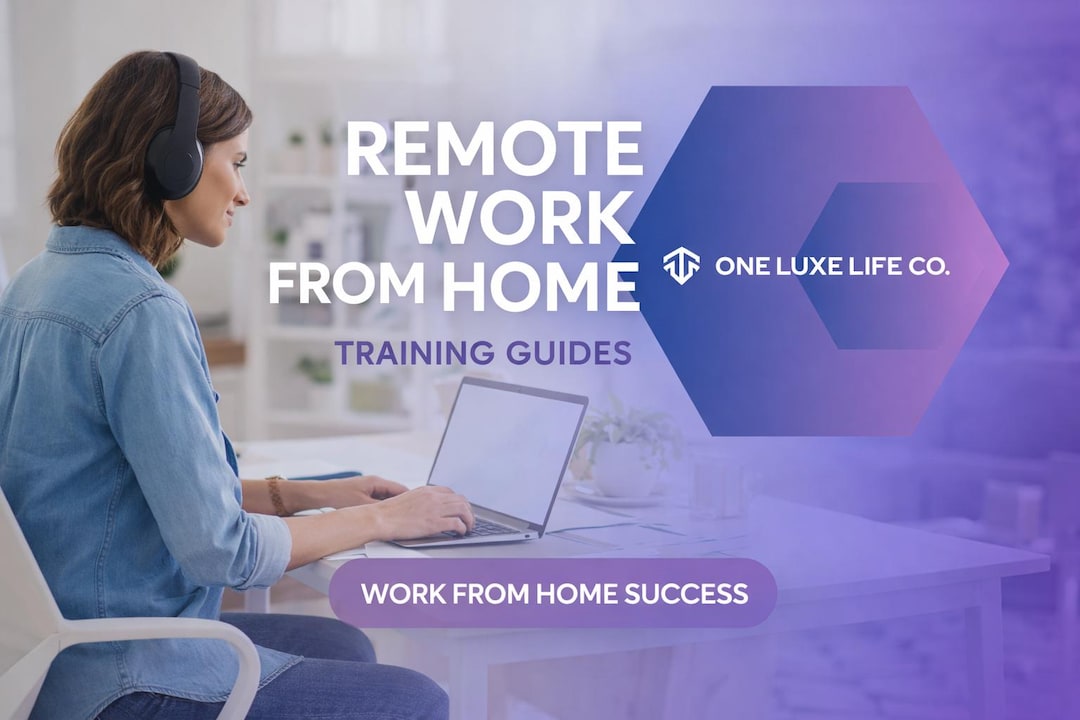 Remote Work Training Guide | Work From Home System (digital Download ...