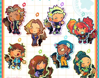 Zero Escape (999) Critter 2"  Double Sided Acrylic Keychain