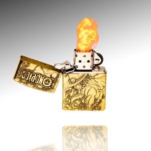 Nouvelle collection de briquet  luxe, briquet personnalisé décoratif de marque ZOR, briquet manga/anime ,idée cadeaux