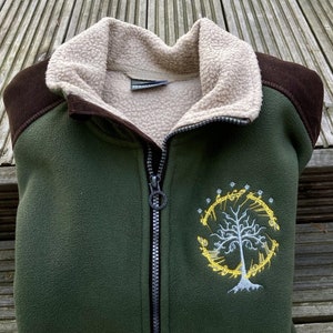 Lord Rings Fleece Etsy