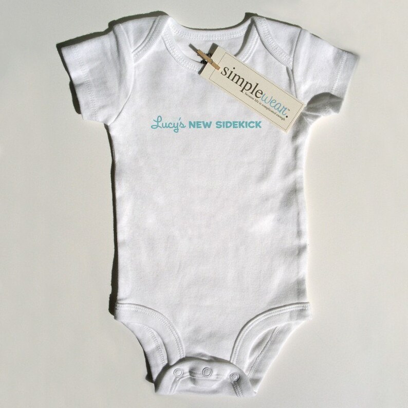 new sidekick baby bodysuit