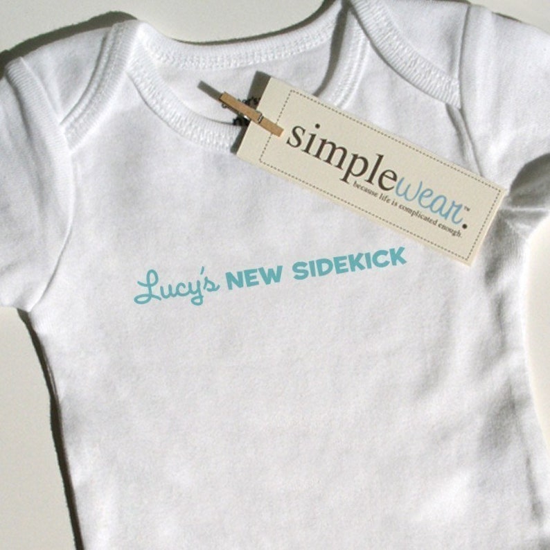 new sidekick baby bodysuit