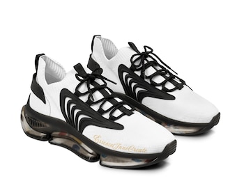 Witte mesh-hardloopsneakers heren, EssenceInnoCreate Motion-sportschoenen