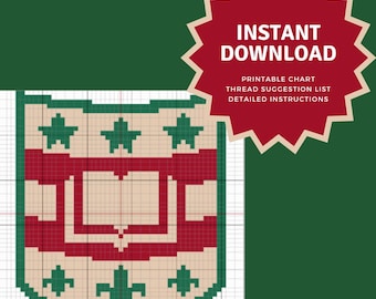 Cuadro de bordados en lienzo de la Universidad de Washington en St. Louis (WashU)