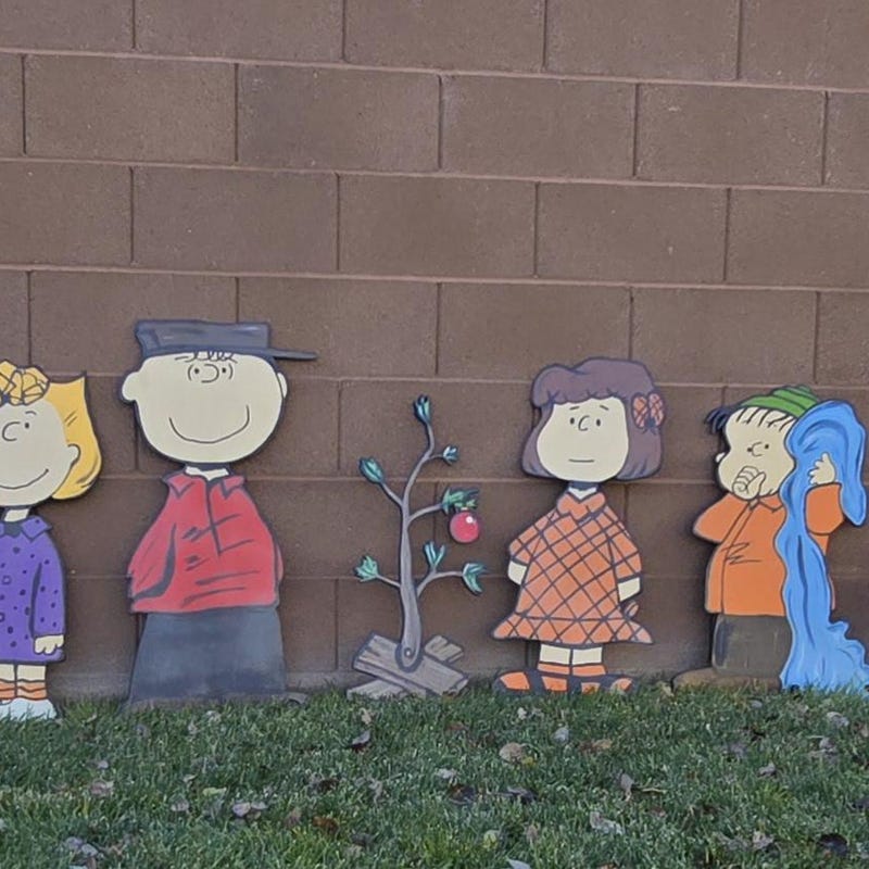 Charlie Brown Christmas, Cutouts - Etsy