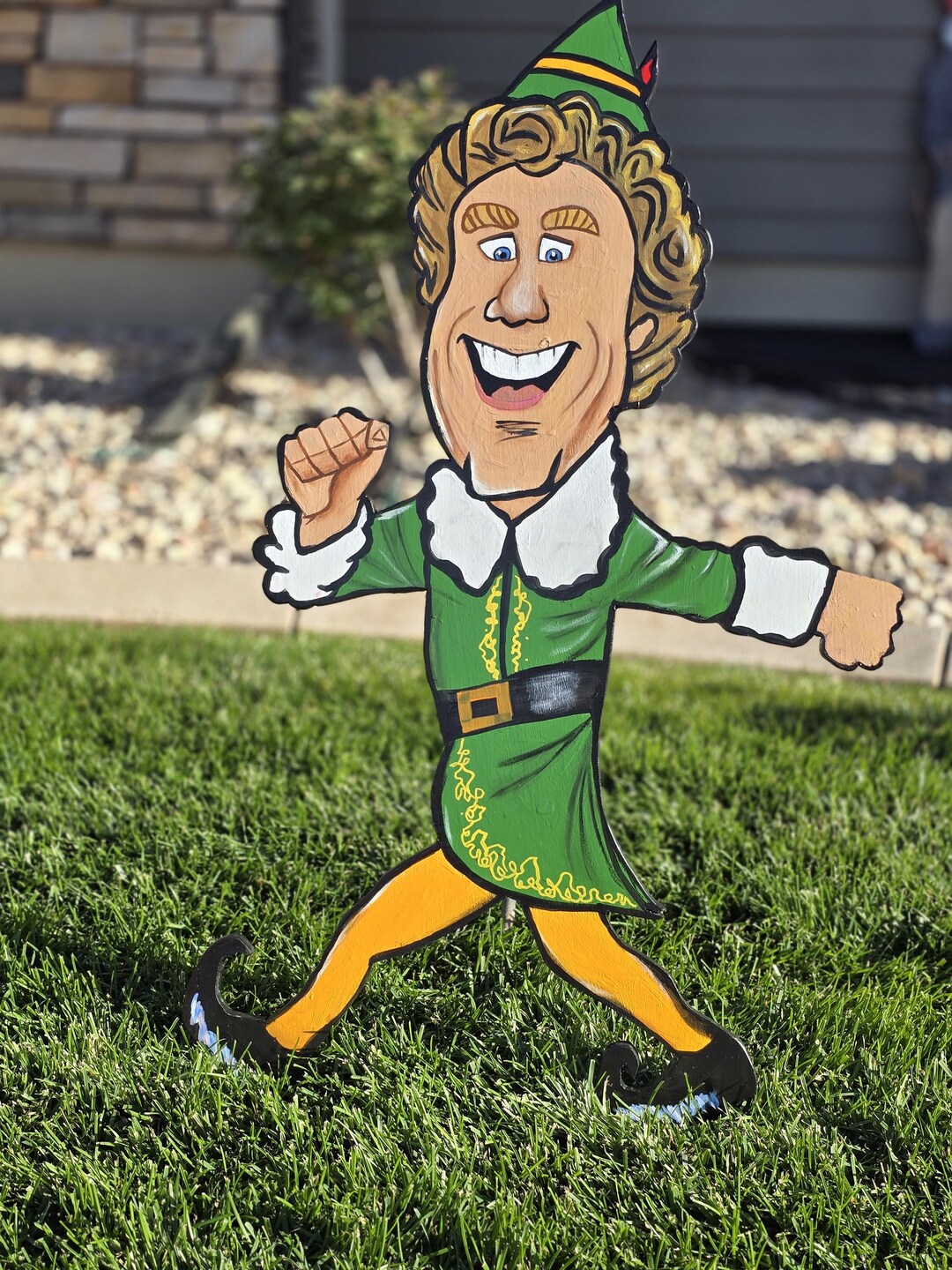 Buddy The Elf Outdoor Christmas Decorations