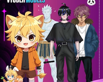 Custom VTuber Model | Live2D Design & Rigging with VBridger | Stream-Ready Avatar