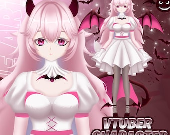 Fully Rigged premade vtuber model | Vtuber | live2d | live2d model | vtuber commisssion | vtuber assets | vtuber model female | ready to use