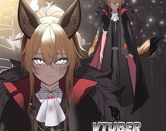 Custom Live2D VTuber Model: Full Body Art & Rigging
