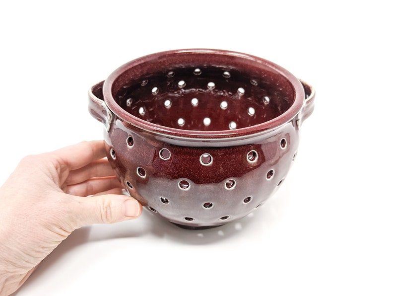 Cute Berry Bowl in Deep Red image 2