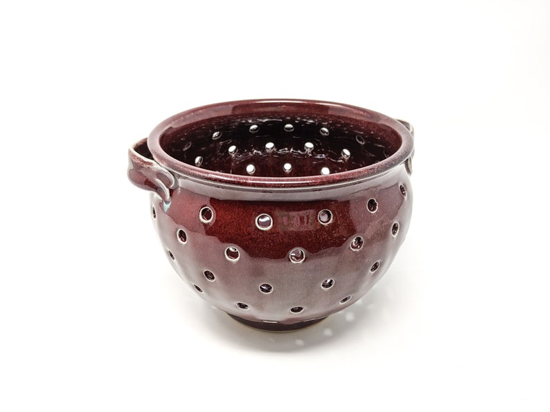 Cute Berry Bowl in Deep Red image 3