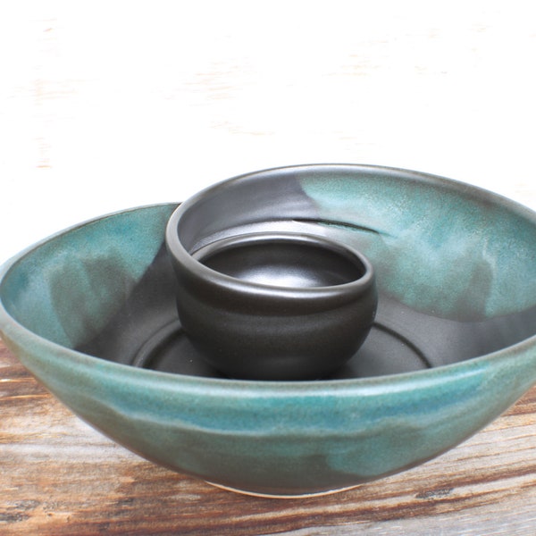 Chip and Dip Bowl Etsy
