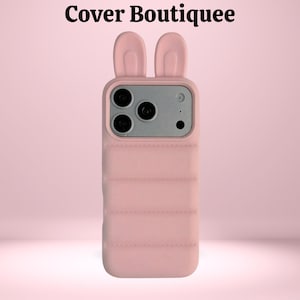 Pink Bunny Ears Phone Case - Etsy