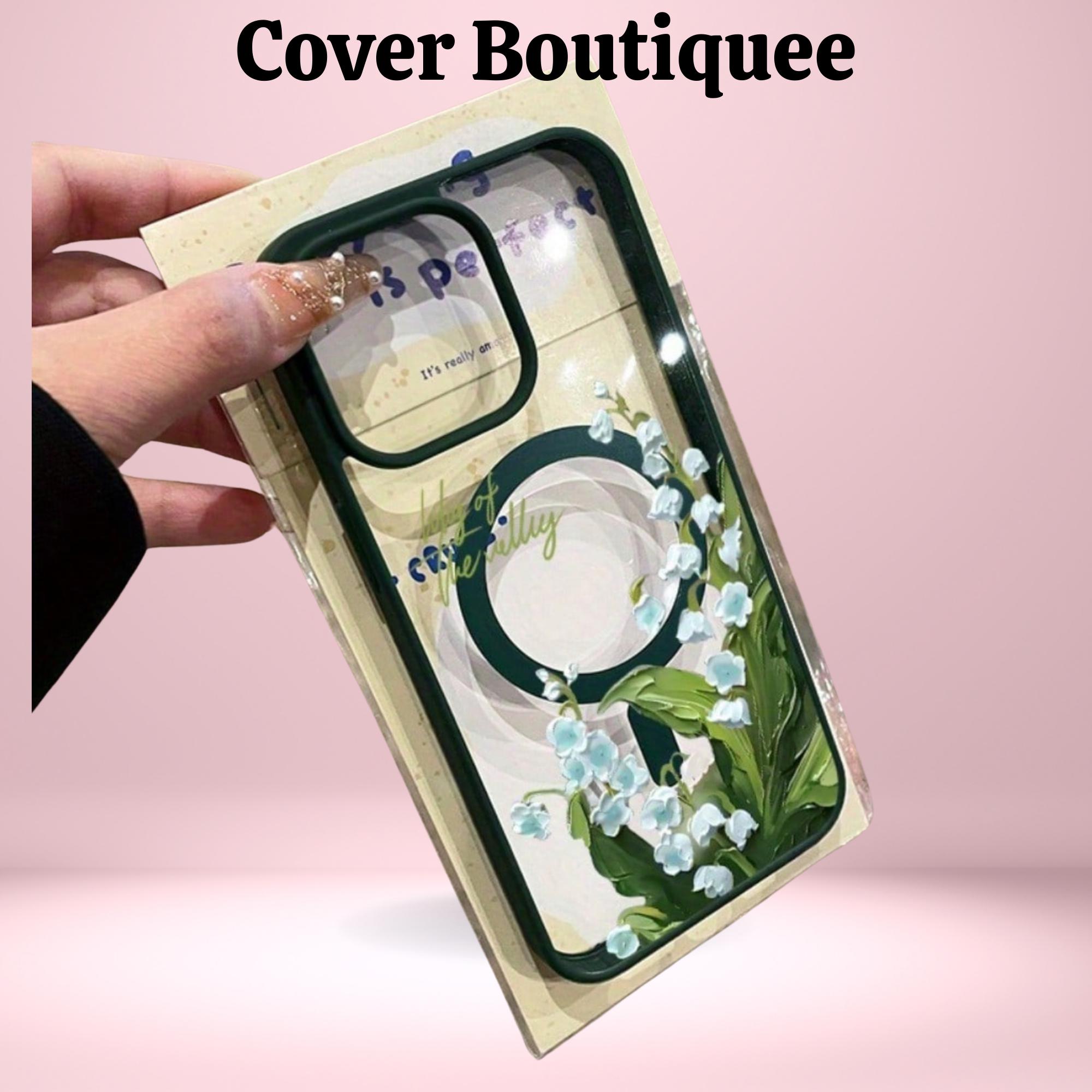 Lily of the Valley iPhone Case – Clear Magsafe Compatible Floral