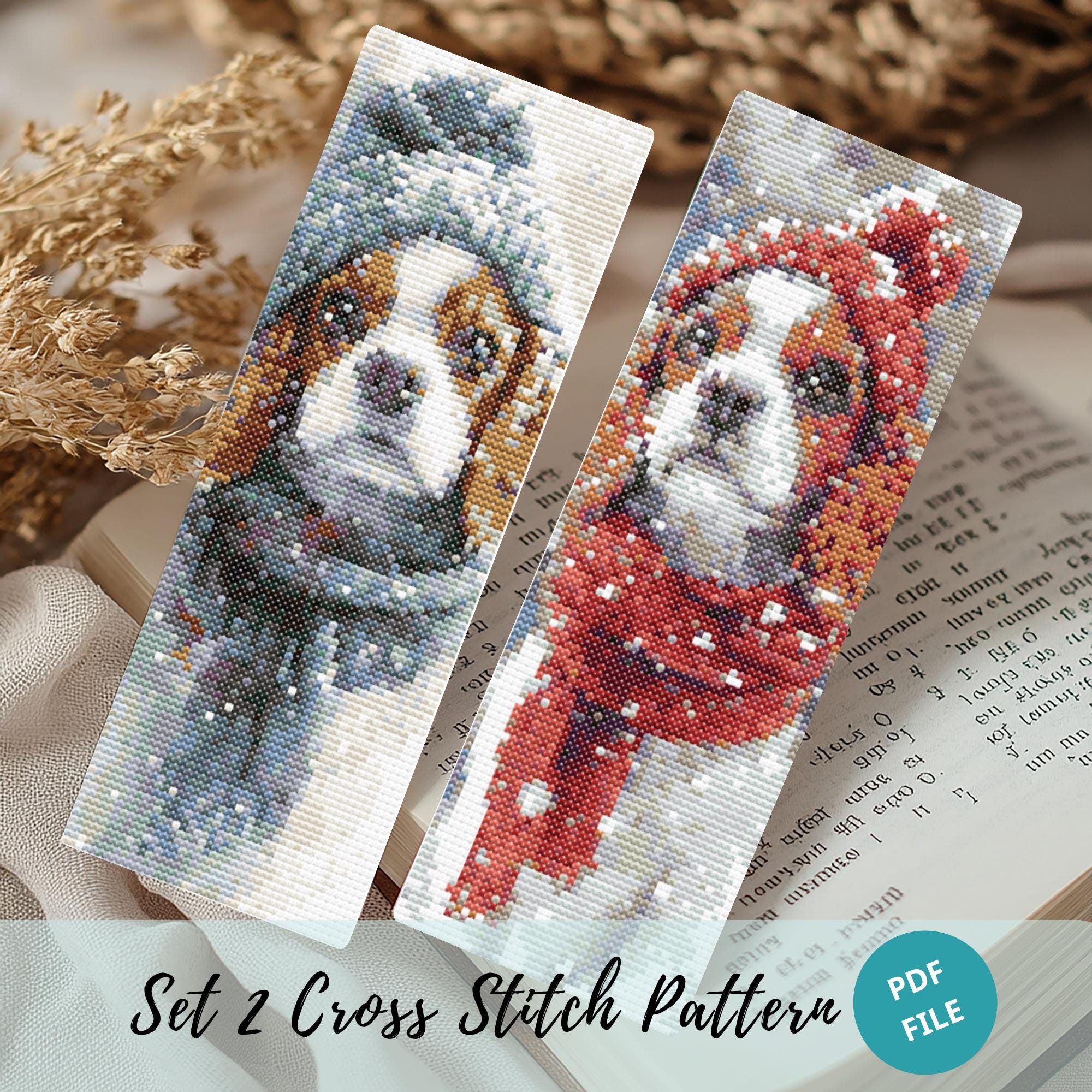 Weiniuniu Kit Punto Croce Prestampato Cavalier King Charles