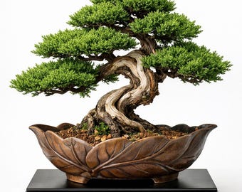 Lebender Wacholder Bonsai Baum - Immergrüner Baum