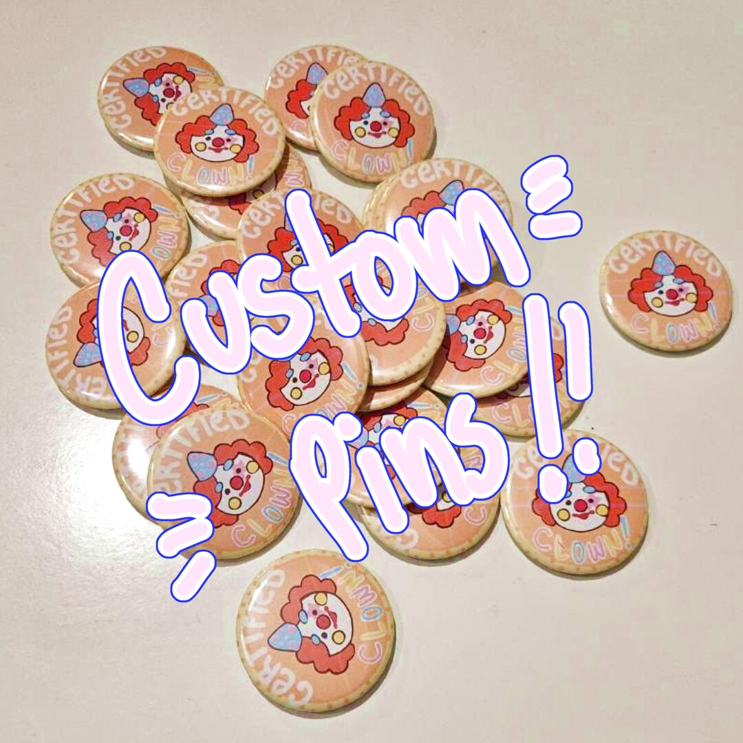Custom 2.5 Inch Pin - Etsy