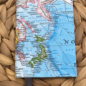 Japan & Korea Map Mini Journal