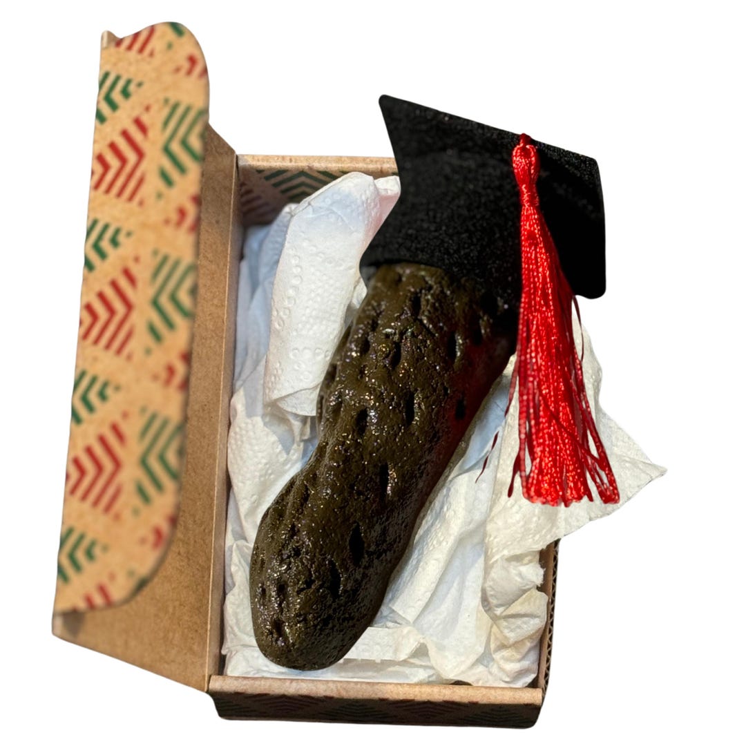 Poop Graduation Cover Poop in a Box