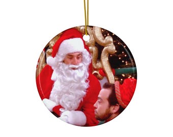 Seinfeld “The Race” Episode Christmas Ornament • TV Show Collectible • Holiday Gift