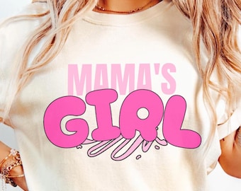 Mama's Girl Sublimation PNG | Mother's Day Gift (Instant Download)