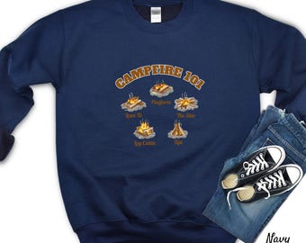 Koszulka Campfire 101 Essential Camping Guide