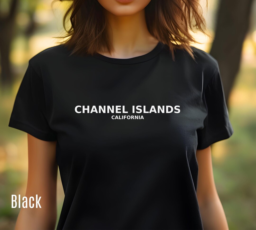 Channel Islands California Typography Tee / Minimal Unisex Graphic ...