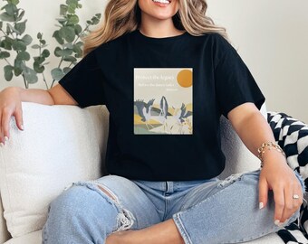 Dancing Mississippi Sandhill Cranes Shirt Protect the Legacy Conservation Design Gift for Bird Lovers