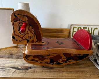 ヴィンテージ　ロッキングホース ヴィンテージロッキングホース - Etsy 日本