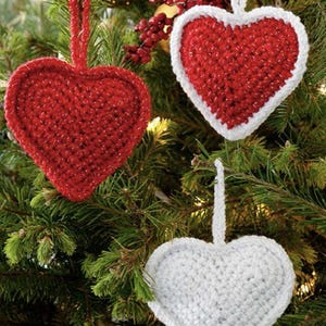 Heart crochet pattern Valentine&#39;s Day ornament pattern Garland crochet pattern ornament crochet pattern crochet for holidays heart amigurumi