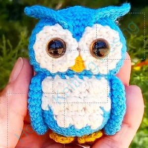 Haakpatroon uil amigurumi-patroon uil haakpatroon hadwig dieren haakpatroon geen naaien haakpatroon vogels haakpatroon
