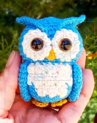 Owl crochet pattern Owl amigurumi pattern hadwig crochet pattern animals crochet pattern no sew croc