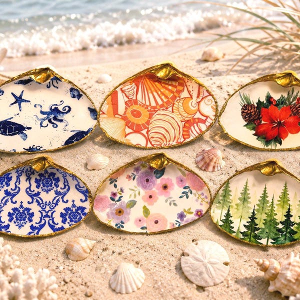 Decopage Seashells