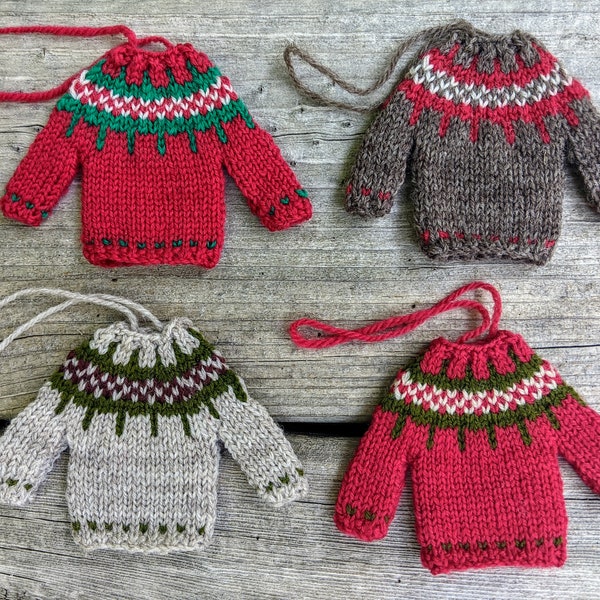 Ornament Mini Sweaters