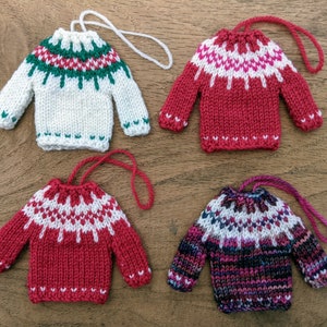 Christmas Mini Sweaters