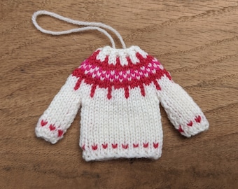 Fair Isle Mini Sweater Pattern