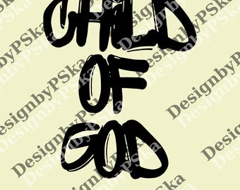Child Of God png, Christian png, Faith png, Religious png, Inspirational Clothing, Unisex png, Trendding png