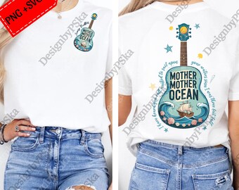 Mother Ocean J.B Ver2 png, Unisex Beach svg, Men's Women's png, Gift for Buffett Fan