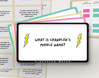 Friends Trivia Game | TV Show Party Quiz (Instant Download)