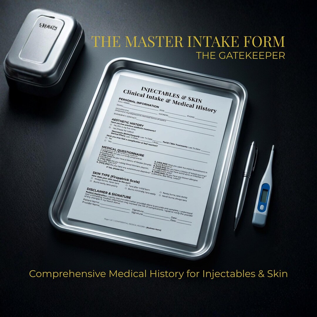 Injectables Intake Form | Medical History & Registration | Med Spa ...