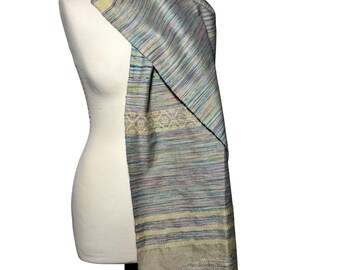 Foulard En Soie RENARD Vintage – Motif Renard – 84 X 87 Cm – Noir Et Blanc – Occasion