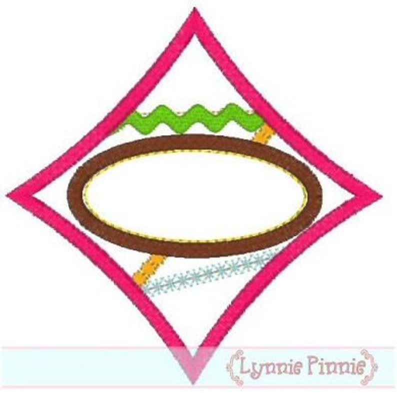 PATCHWORK Name FRAME Applique 4x4 5x7 6x10 Machine Embroidery Design scraps INSTANT Download File image 3