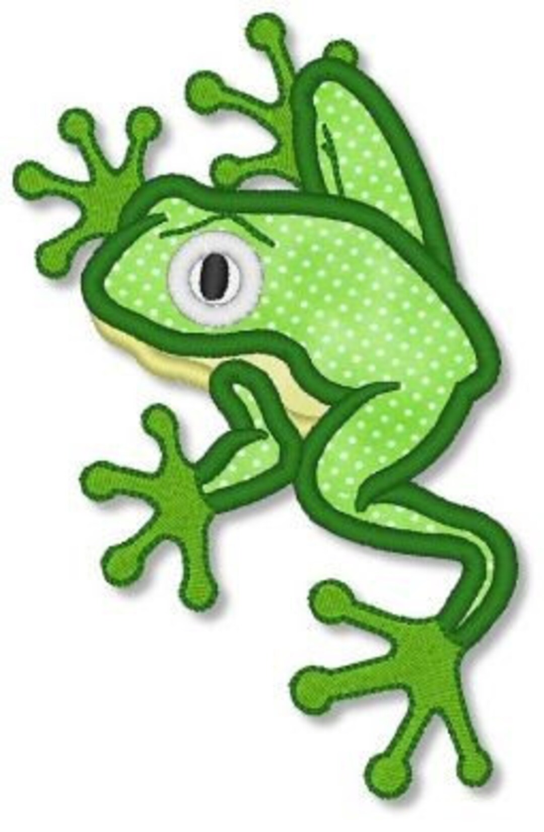 TREE FROG Applique 4x4 5x7 Machine Embroidery Design Boy INSTANT - Etsy