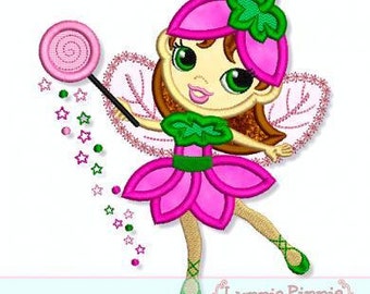 SUGARPLUM FAIRY Applique 4x4 5x7 6x10 7x11 Machine Embroidery Design christmas nutcracker sugar plum  INSTANT Download File