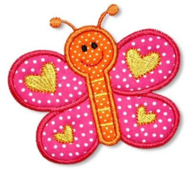 Spring butterfly applique 4x4 5x7 6x10 machine embroidery  etsy Spring butterfly applique 4x4 5x7 6x10 machine embroidery  etsy